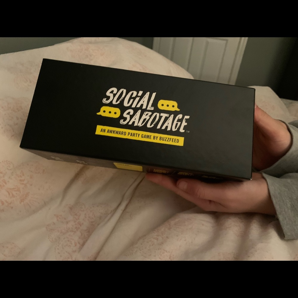 social Sabotage !!! Brand new!!